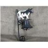Image 2 : Wall mount outside Dinner Bell with Cow