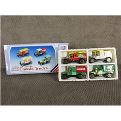 Classic Trucks Set Die Cast Metal