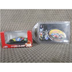 M&M David Gilliland #38 1/87 and Key Fob