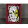 Image 1 : Painted Ceramic Face Mask - Wall Décor
