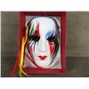 Image 1 : Painted Ceramic Face Mask - Wall Décor