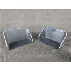 2 - Corvette Exhaust Bezels with Block Off