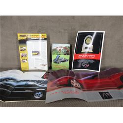 1988 Performance Cars Brochure, 1998 Corvette Brochure, Vette Vues Magazine 1985, Corvette JD Power 