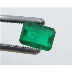 1.02 Carat Rectangular-Shaped Emerald