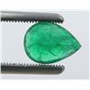 Image 1 : 1.86 Carat Pear-Shaped Emerald