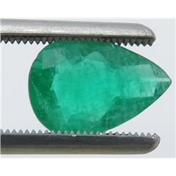 1.65 Carat Pear-Shaped Emerald