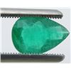 Image 1 : 1.65 Carat Pear-Shaped Emerald