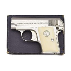 COLT 1908 VEST POCKET SEMI AUTO PISTOL.