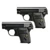 Image 1 : 2 COLT MODEL 1908 VEST POCKET SEMI-AUTO PISTOLS.
