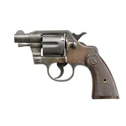 US INSPECTED COLT COMMANDO DA REVOLVER.