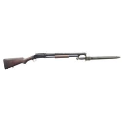 WINCHESTER 1897 TRENCH PUMP SHOTGUN.