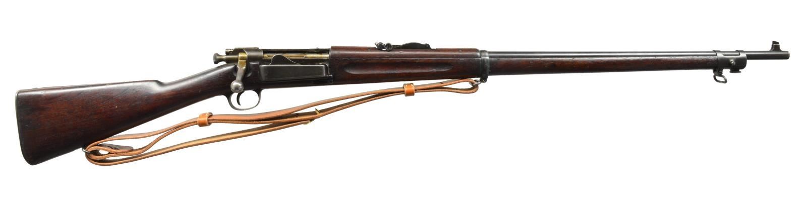 SPRINGFIELD MODEL 1896 KRAG BOLT ACTION RIFLE.