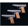 Image 2 : 3 ERFURT ORTGIES SEMI AUTO PISTOLS.