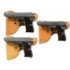 Image 1 : 3 CZ MODEL 52 SEMI-AUTO PISTOLS.