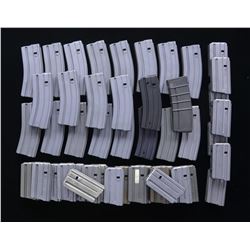 46 ASSORTED AR15/M16 MAGS.