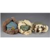 Image 2 : 3 WWII GERMAN WINTER FUR HATS.