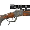 Image 3 : FINE SINGLE SHOT DROPPING BLOCK RIFLE IN .250/3000