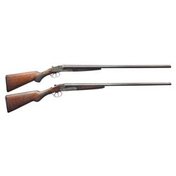 LC SMITH & LEFEVER SXS SHOTGUNS.