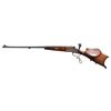 Image 2 : FANCY GERMAN SCHUETZEN SINGLE SHOT RIFLE.