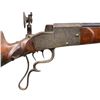 Image 3 : FANCY GERMAN SCHUETZEN SINGLE SHOT RIFLE.