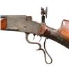 Image 4 : FANCY GERMAN SCHUETZEN SINGLE SHOT RIFLE.