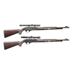 2 REMINGTON NYLON 66 SEMI AUTO RIFLE.