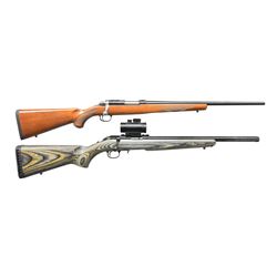 2 RUGER RIFLES.
