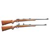 Image 1 : 2 RUGER HOLLOW BOLT MODEL 77RS BOLT ACTION RIFLES.