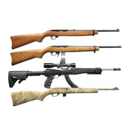 RUGER & MARLIN SEMI AUTO RIFLES.