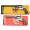 Image 1 : 2 RUGER STAINLESS NEW MODEL SA REVOLVERS.