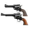 Image 1 : 2 RUGER MODEL BLACKHAWK REVOLVERS IN .357 MAG.