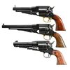 Image 1 : UBERTI, ASM & RUGER PERCUSSION REVOLVERS.