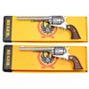 Image 1 : 2 RUGER STAINLESS OLD MODEL VAQUERO REVOLVERS.