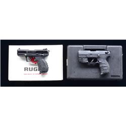 2 RUGER 22LR SEMI AUTO PISTOLS.