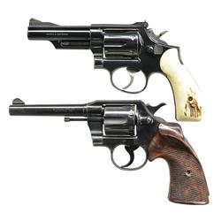 2 BLUED AMERICAN DOUBLE ACTION REVOLVERS.