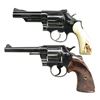 Image 1 : 2 BLUED AMERICAN DOUBLE ACTION REVOLVERS.