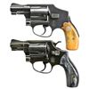 Image 1 : SMITH & WESSON 40 CENTENNIAL & 36 DA REVOLVERS.