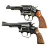 Image 1 : SMITH & WESSON 10-5 & 34-1 DA REVOLVERS.