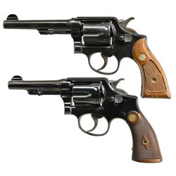2 SMITH & WESSON M&P DA REVOLVERS.