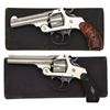 Image 1 : 2 BOXED SMITH & WESSON 32 DA 4TH MODEL REVOLVERS.