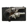 Image 2 : CASED SMITH & WESSON, COLT SA REVOLVERS.