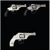 Image 2 : 3 SMITH & WESSON TOP BREAK DA REVOLVERS.