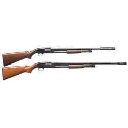 2 WINCHESTER MODEL 12 SHOTGUNS.