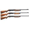Image 1 : GROUP OF 3 ITHACA PUMP SHOTGUNS.