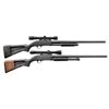 Image 1 : 2 ER SHAW CUSTOM ITHACA MODEL 37 PUMP SHOTGUNS.