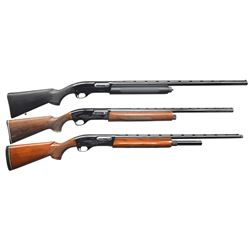 REMINGTON & SMITH & WESSON SEMI AUTO SHOTGUNS.