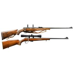 MANSOURA & ANCHUTZ BOLT ACTION RIMFIRE RIFLES.