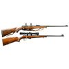 Image 1 : MANSOURA & ANCHUTZ BOLT ACTION RIMFIRE RIFLES.