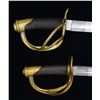 Image 3 : PAIR OF IMPORT CIVIL WAR CAVALRY SABERS.