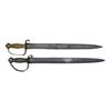 Image 1 : PAIR OF MODEL 1841 US NAVAL CUTLASSES.